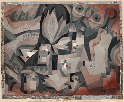 Sucho-zimny ogród, 1921. autorstwa Paul Klee
