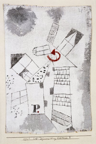 Динамизация домов П.; Dynamisierung des Hauses польский autorstwa Paul Klee