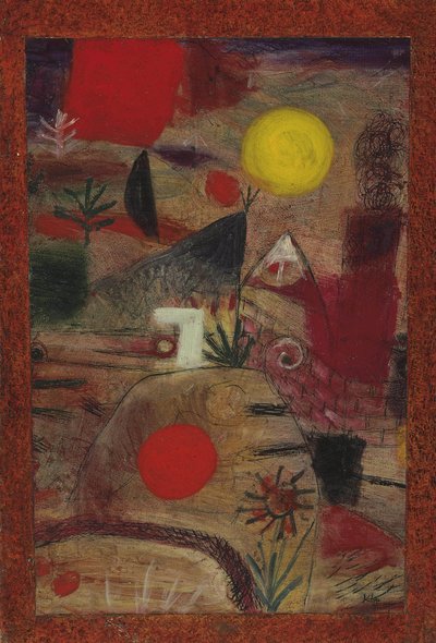 Świętowanie i upadek, 1920. autorstwa Paul Klee