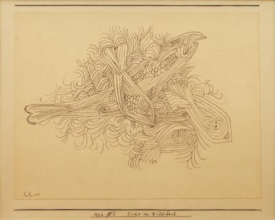 Ryba w potoku autorstwa Paul Klee