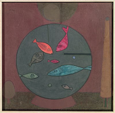 Peixe em círculopolonês autorstwa Paul Klee