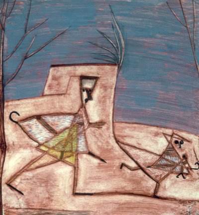 Uciekające dzieci autorstwa Paul Klee