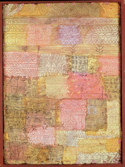 Florencka dzielnica mieszkaniowa autorstwa Paul Klee