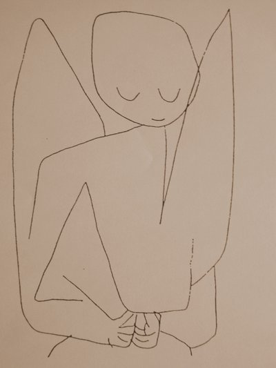 Zapominalny anioł Zapominalny anioł, 1939 autorstwa Paul Klee