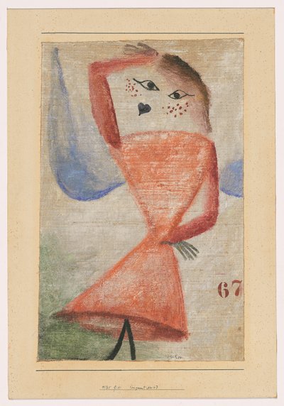 Fragment nr 67 (Engel) autorstwa Paul Klee