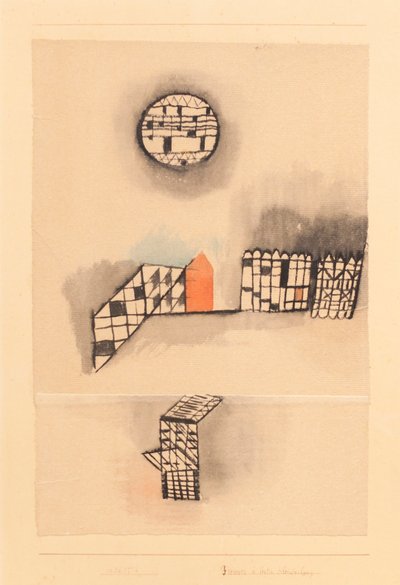 zalotnik w stałym podziale autorstwa Paul Klee