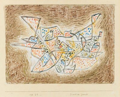 Przyjazne meandry, 1933. autorstwa Paul Klee