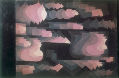 Fuga w kolorze czerwonym autorstwa Paul Klee