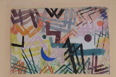 Gra sił Lecha Krajobraz, 1917. autorstwa Paul Klee