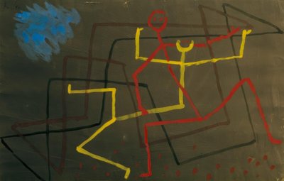 Żółty jest tematem autorstwa Paul Klee