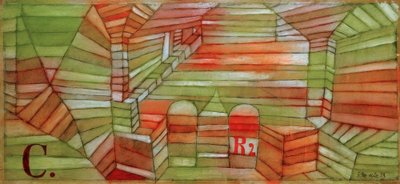 Hala C wejście R 2 autorstwa Paul Klee