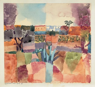 Hammamet, 1914. autorstwa Paul Klee