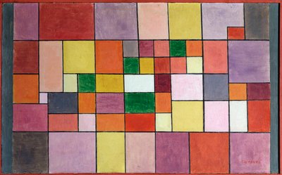 Harmonia nordyckiej flory - malarstwo autorstwa Paul Klee