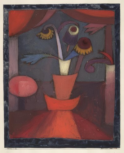 Jesienny kwiat. 1922 autorstwa Paul Klee