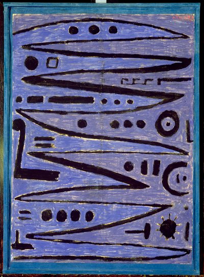 Heroiczne uderzenia łuku autorstwa Paul Klee