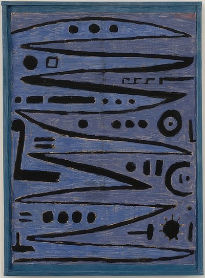 Heroiczne uderzenia. 1938 autorstwa Paul Klee