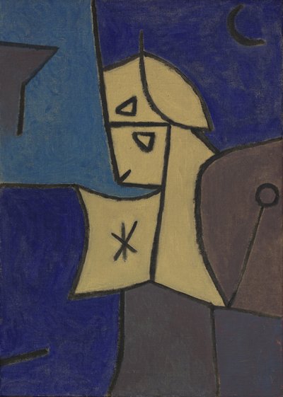 Wysoki Strażnik, 1940 autorstwa Paul Klee
