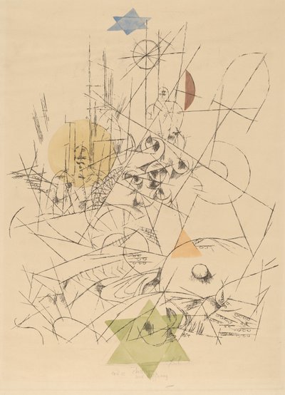 Nadzieja i zniszczenie Zniszczenie i nadzieja, 1916. autorstwa Paul Klee