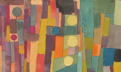 W stylu v Kairouan, transponowane do umiarkowanego. 1931 autorstwa Paul Klee