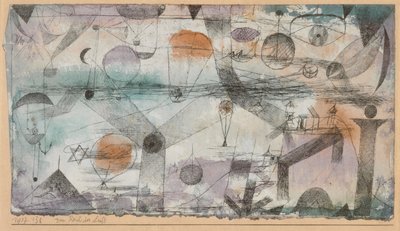 W Królestwie Powietrza, 1917. autorstwa Paul Klee