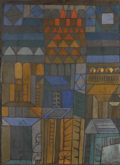 Początkowy chłód, 1937 autorstwa Paul Klee