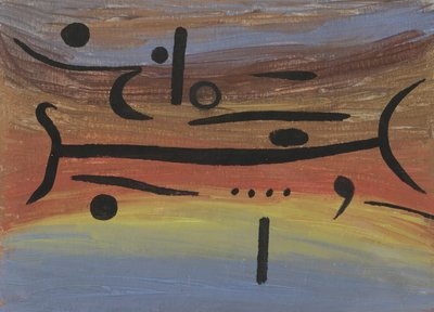 Instrumenty, 1938. autorstwa Paul Klee