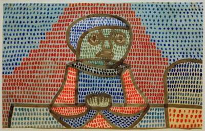 Chłopiec przy stole autorstwa Paul Klee