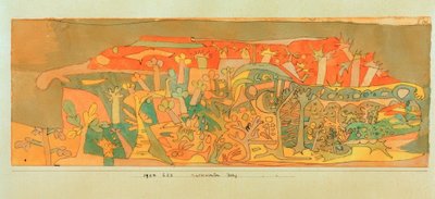 Uprawiana góra autorstwa Paul Klee