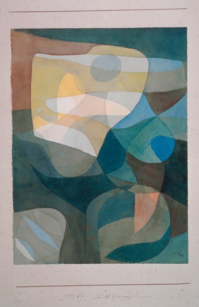 Poszerzanie światła I, 1929. autorstwa Paul Klee
