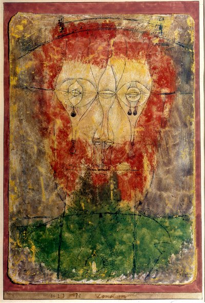 Lomolarm Pintura de Paul Klee (1879-1940) (ec.suiss.) 1923 (óleo sobre tela)polonês autorstwa Paul Klee