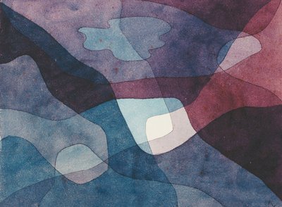Powietrze górskie i syntetyczne; Syntetyk górski i powietrzny autorstwa Paul Klee