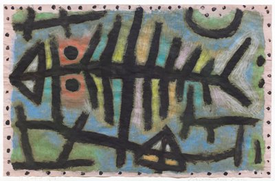 Ryba błotna (Schlamm Assel Fisch) autorstwa Paul Klee