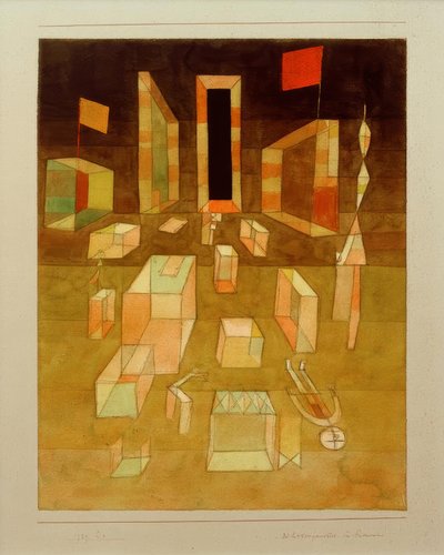 Nieskomponowany w przestrzeni autorstwa Paul Klee