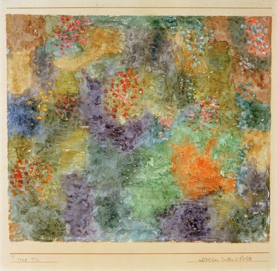 Północny ogród w rozkwicie autorstwa Paul Klee