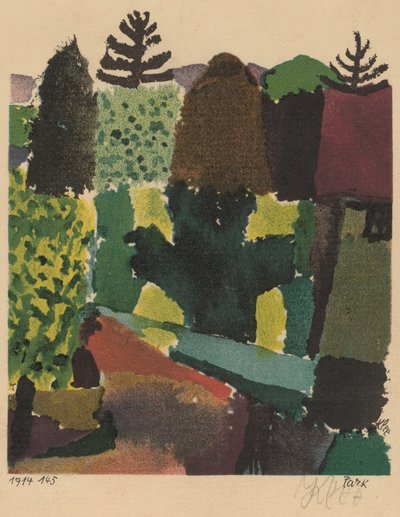 Park autorstwa Paul Klee