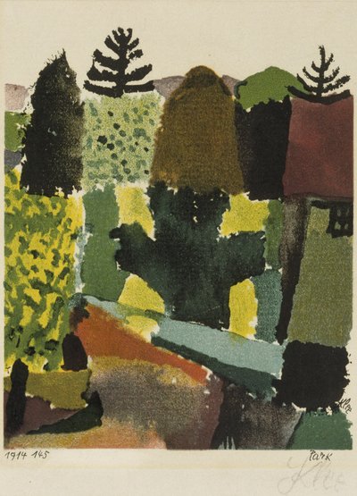 Park autorstwa Paul Klee