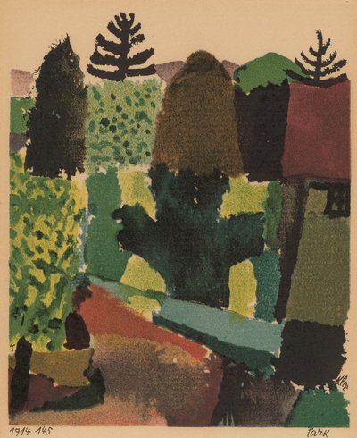 Park, 1920. autorstwa Paul Klee