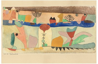Krajobraz parku autorstwa Paul Klee