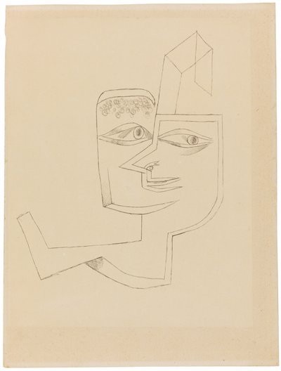 Portret fajnej kobiety, 1919. autorstwa Paul Klee