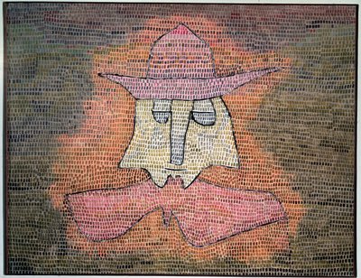 Portret księdza Kola - Malarstwo autorstwa Paul Klee