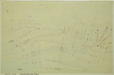 Roślinność prehistoryczna autorstwa Paul Klee