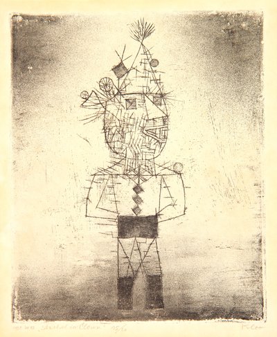Prickle the Clown lub Stachel der Clown autorstwa Paul Klee