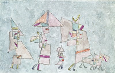 Promenada na Wschodzie autorstwa Paul Klee