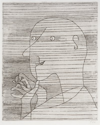 Obliczeniowy staruszek autorstwa Paul Klee
