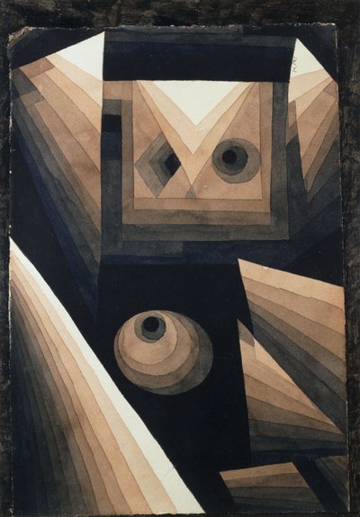 Gradacja czerwieni; Zgnilizna autorstwa Paul Klee