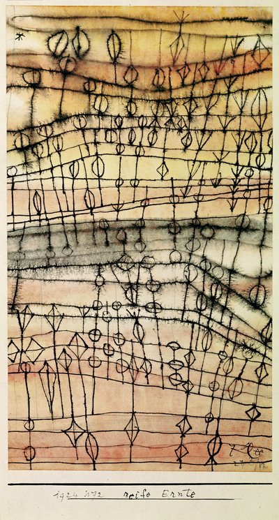 Dojrzałe żniwa autorstwa Paul Klee