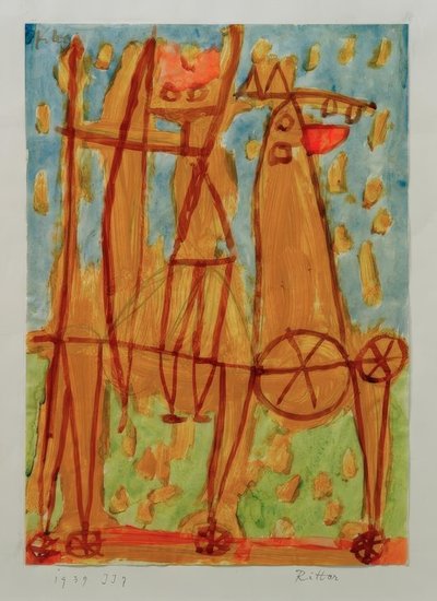 Rycerz autorstwa Paul Klee