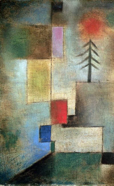 Małe zdjęcie jodły autorstwa Paul Klee