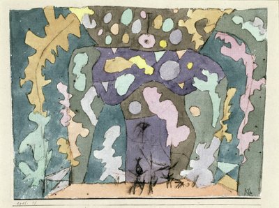Mały zestaw sceniczny autorstwa Paul Klee