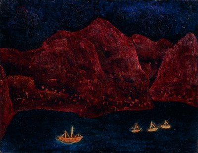 Wieczór na południowym wybrzeżu autorstwa Paul Klee